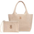 Large - Buckthorn Diamond tote with pouch Supply