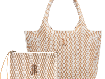 Large - Buckthorn Diamond tote with pouch Supply