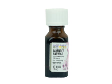 Aura Cacia - Lavender Harvest Essential Oil (0.5 oz) For Discount