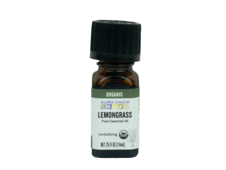 Aura Cacia - Lemongrass Essential Oils (0.25 oz) For Discount